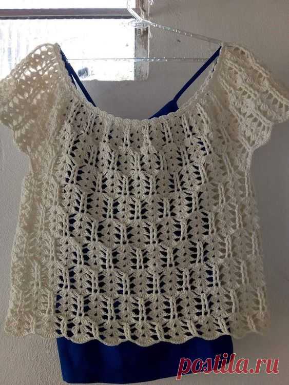 Crochet knitting blouse designes