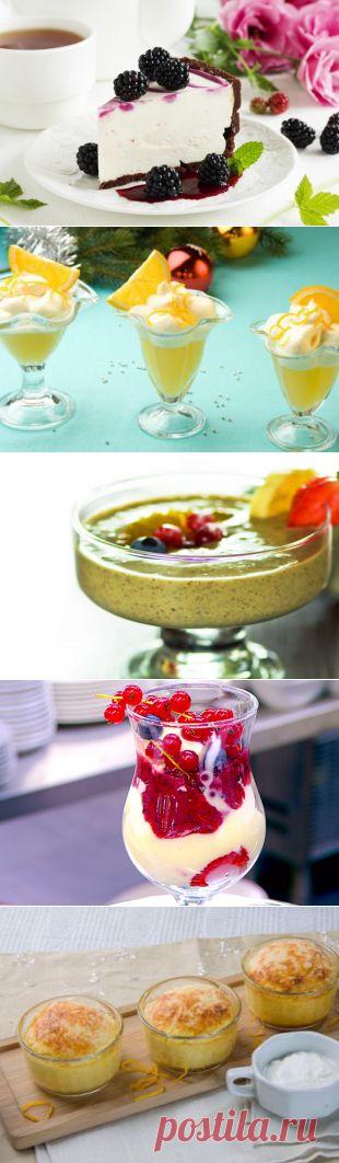 Мусс, пудинг и суфле почти без сахара. Фруктовые десерты для лета | АиФ Кухня
