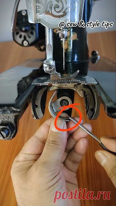 Shuttle Driver Spring Problem fixed 🛠️ #silaimachine #sewingmachine #sewingmachinerepair