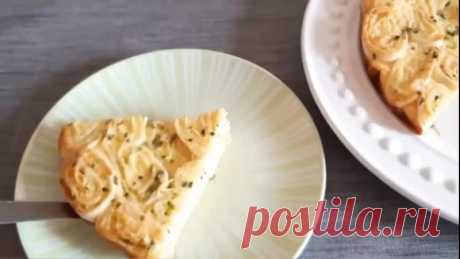 Не знаете что приготовить на ужин Очень простой и вкусный пирог из лаваша