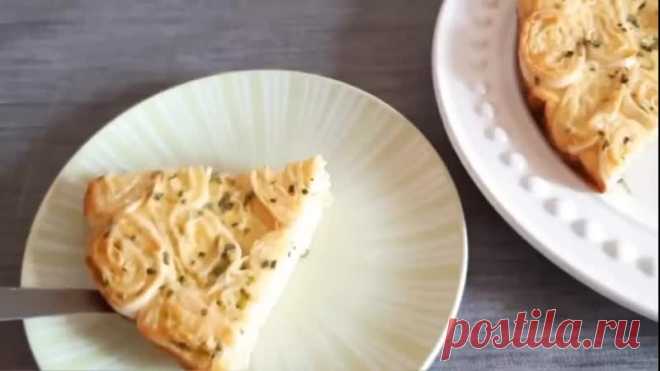Не знаете что приготовить на ужин Очень простой и вкусный пирог из лаваша