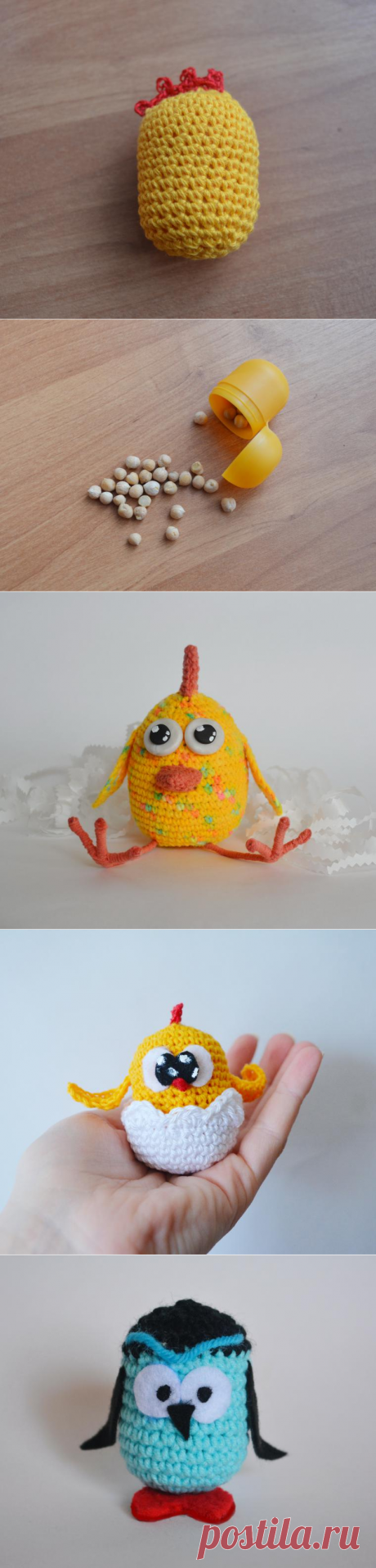 Волшебное превращение пластиковых яиц от киндер-сюрпризов - Ярмарка Мастеров - ручная работа, handmade