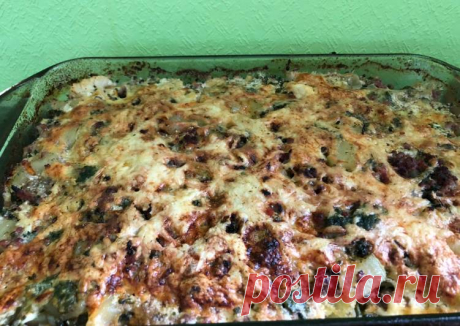 (14) ❤️Запеканка из кабачков,брокколи и цветной капусты с фаршем и сыром(низкокалорийная👌🏼)быстро👍⏰ - пошаговый рецепт с фото. Автор рецепта Валентина . - Cookpad