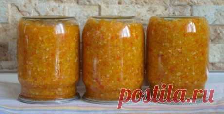 Кабачковая аджика

Из данного количества продуктов получится 2 пол-литровые баночки аджики.

Для приготовления кабачковой аджики на зиму понадобится:
Показать полностью...