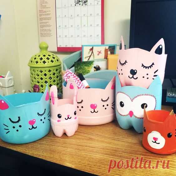 Поделки из пластиковых бутылок
