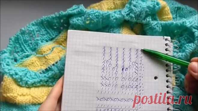 Вяжем юбочку для девочки спицами