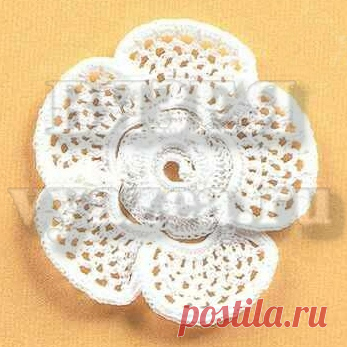 Мотивы ирландского кружева - схемы