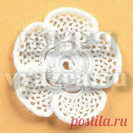 Мотивы ирландского кружева - схемы