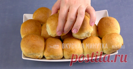 Мгновенное дрожжевое тесто для пирожков, булочек и для пиццы: даже у новичков получается | Кухня наизнанку | Яндекс Дзен