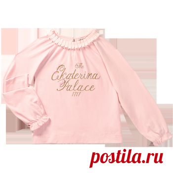 Д842 Блузка для девочки, розовый