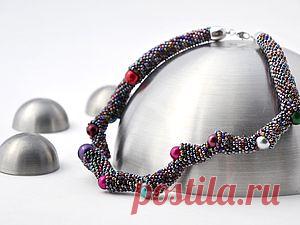 Колье "Весна на Марсе" - Ярмарка Мастеров - ручная работа, handmade