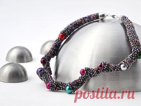 Колье &quot;Весна на Марсе&quot; - Ярмарка Мастеров - ручная работа, handmade