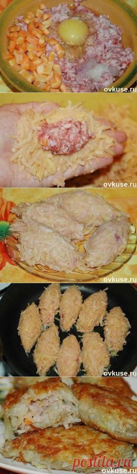 Картофельные зразы с мясным фаршем - Простые рецепты Овкусе.ру