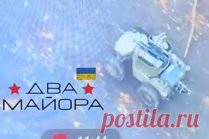 В зоне СВО заметили украинский дрон с пулеметом