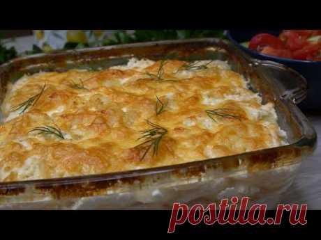 Запеканка из картошки с курицей. Рецепт Ужина для Ленивых, все сложили и забыли!