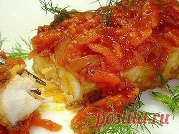Морская рыба по-гречески - простой и вкусный рецепт с пошаговыми фото