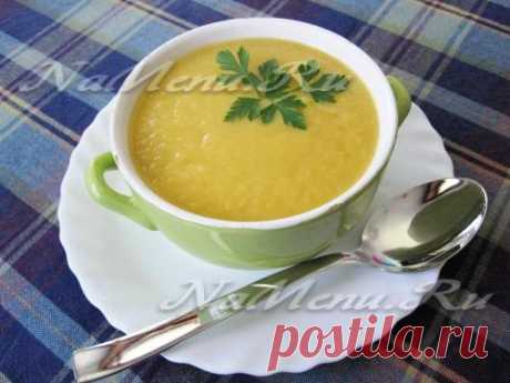 Суп-пюре из капусты белокочанной и цветной