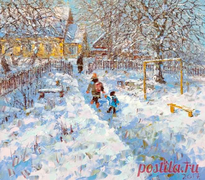 Зимний пейзаж. (подборка)