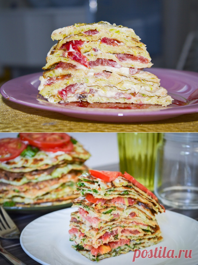 Кабачковый торт
