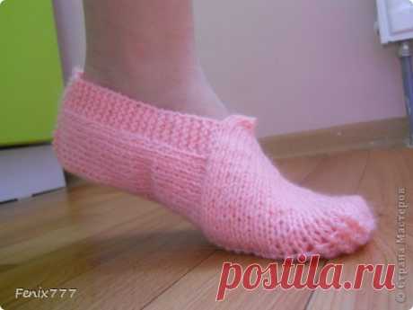 Следки спицами