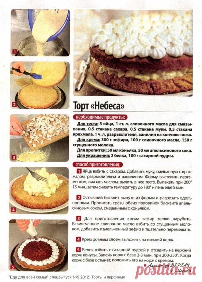 Торт "Небеса"