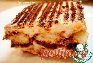 Шоколадный тирамису - кулинарный рецепт