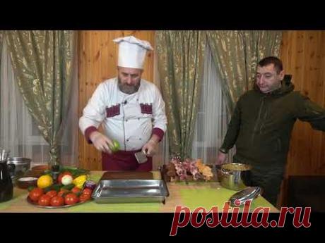 Приехал в гости Георг,канал у Георга,готовим шесть видов шашлыка в загородном клубе Медвежьи озера.