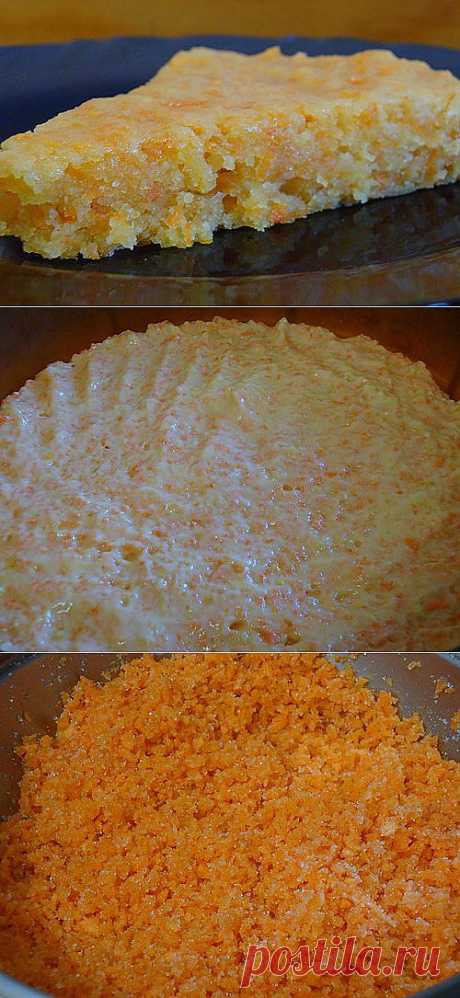 Постный морковный пирог &amp;laquo;  Трапеза: рецепты блюд для поста и праздника
