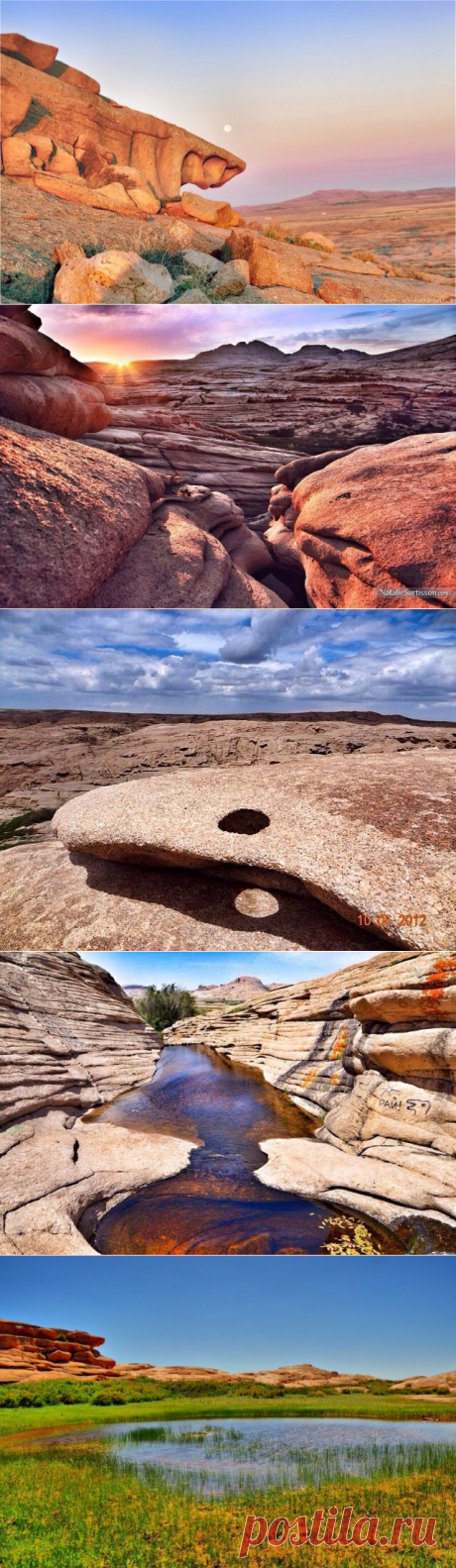 Бектау-ата – необычное естественное природное образование примерно в семидесяти километрах севернее города Балхаш, Казахстан. - Путешествуем вместе