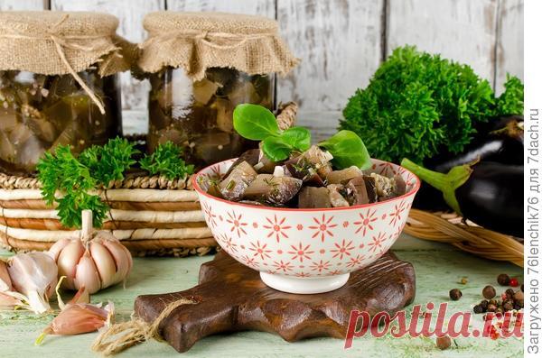 Баклажаны как грибы на зиму