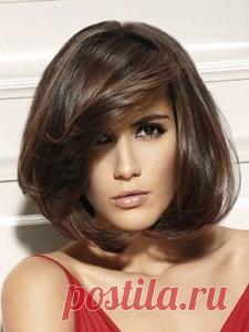 Средняя стрижка Каре | Стрижки и Прически