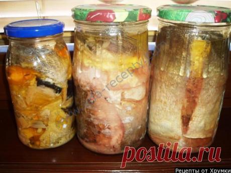 Домашние рыбные консервы