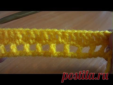 Век вяжи - век учись! Столбики. Описание + видео.