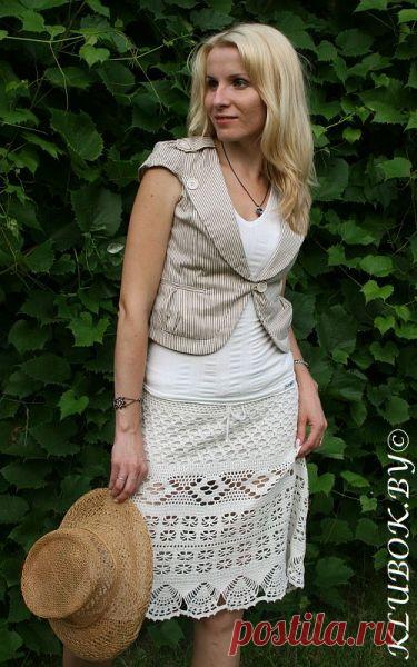 Вязаные юбки - несколько практических советов.