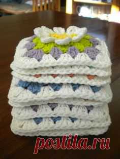 Granny Square patterns в Pinterest | Одеяло, Сделанное По Технике Лоскутного Вязанья, Африканские Цветы и Одеяла