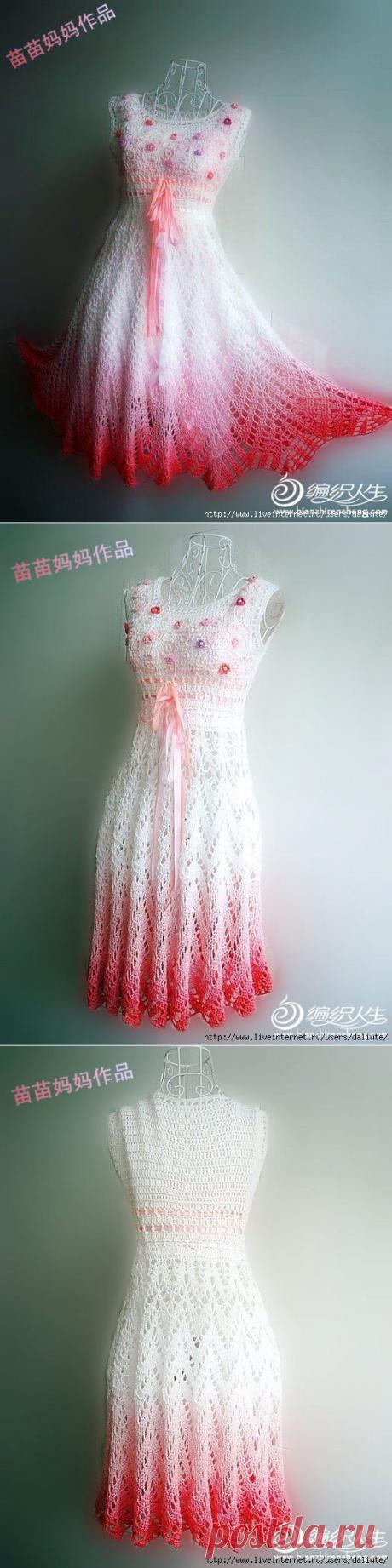 Платье на Китае из &quot;Журнал МОД №546&quot;.