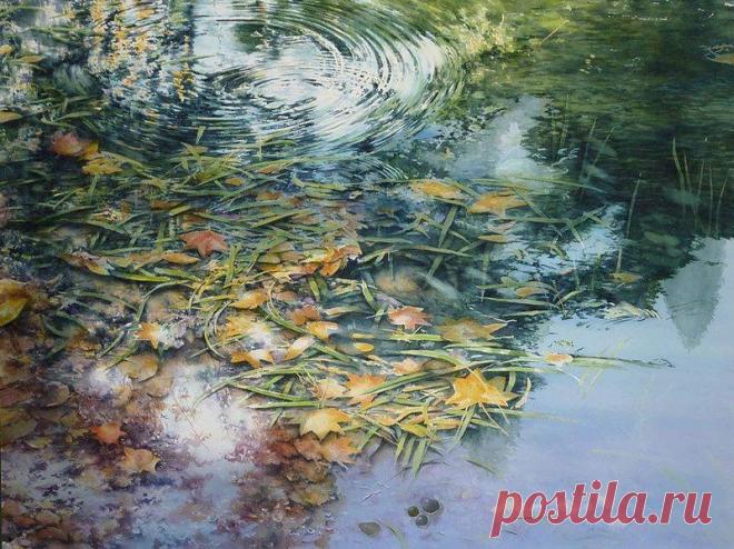 Мастер Акварели: японский художник Abe Toshiyuki: публикации и мастер-классы – Ярмарка Мастеров