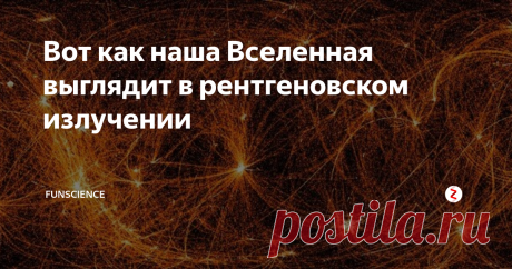 Вот как наша Вселенная выглядит в рентгеновском излучении Прибор Найсер, установленный на МКС, прислал удивительный снимок ночного неба. Эти светящиеся точки и петли — результат двухлетнего исследования космических источников рентгеновского излучения.
(NASA/NICER)
Чтобы по достоинству оценить эту красоту, давайте разберемся, что тут происходит.
Примерно каждые полтора часа, когда на МКС заходит солнце, Найсер начинает искать высокоэнергетические фотоны.