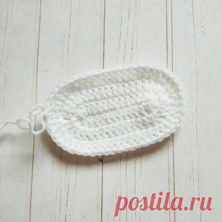 Пинетки конверсы крючком