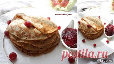 Блинчики постные