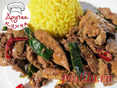 Куриная печень по-китайски - быстро и вкусно - Простые рецепты Овкусе.ру