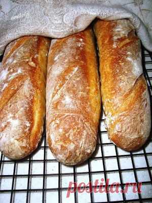 Парижские багеты - Baguette normal : Хлеб, батоны, багеты, чиабатта