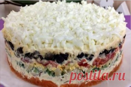 Самый вкусный и сытный салат «Добрый папа» Приятного аппетита!