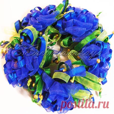 Bracelet on a leg / Браслет на ногу set: CORNFLOWER FIELD / ВАСИЛЬКОВОЕ ПОЛЕ Collection: FIELD OF FLOWERS / ЦВЕТОЧНОЕ ПОЛЕ Elena Srebryanskaya / Елена Сребрянская / ES Elf Silvery / ЭЛЬФ СЕРЕБРИСТЫЙ / ES