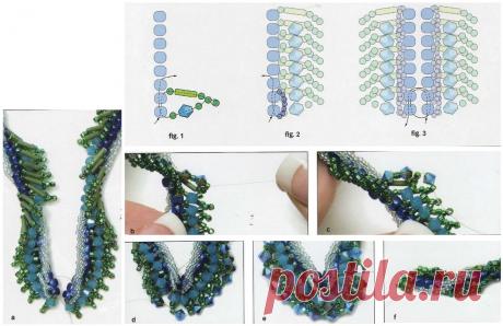 бисероплетение колье и ожерелья схемы жгут: 19 тыс изображений найдено в Яндекс.Картинках