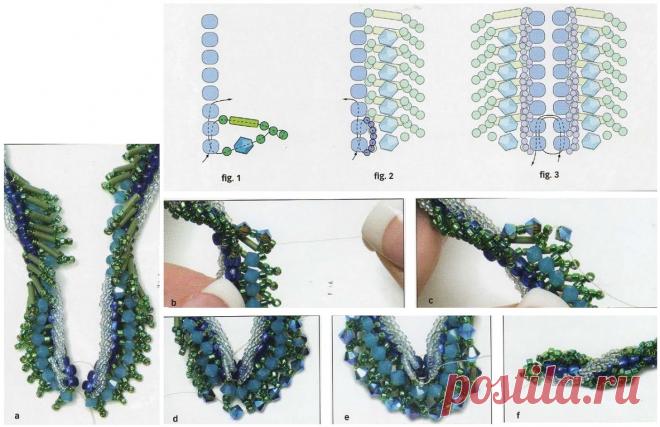 бисероплетение колье и ожерелья схемы жгут: 19 тыс изображений найдено в Яндекс.Картинках