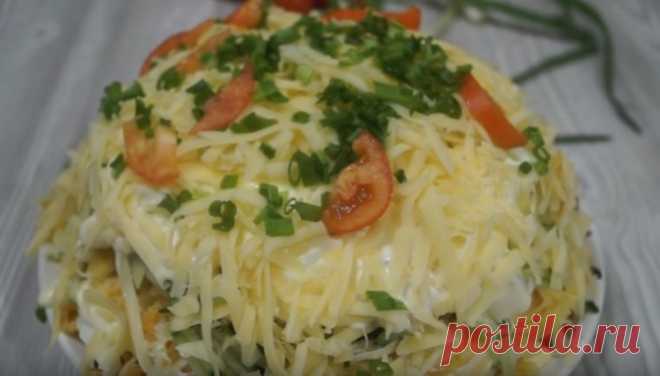 Салат "Диёр" Самый вкусный салат - Простые рецепты Овкусе.ру