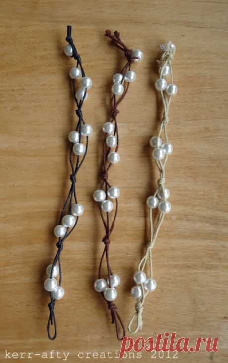 Kerr-afty Creations: Easy Bracelet Tutorial