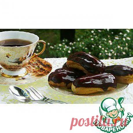 Зеркальная шоколадная глазурь для эклеров и тортов.