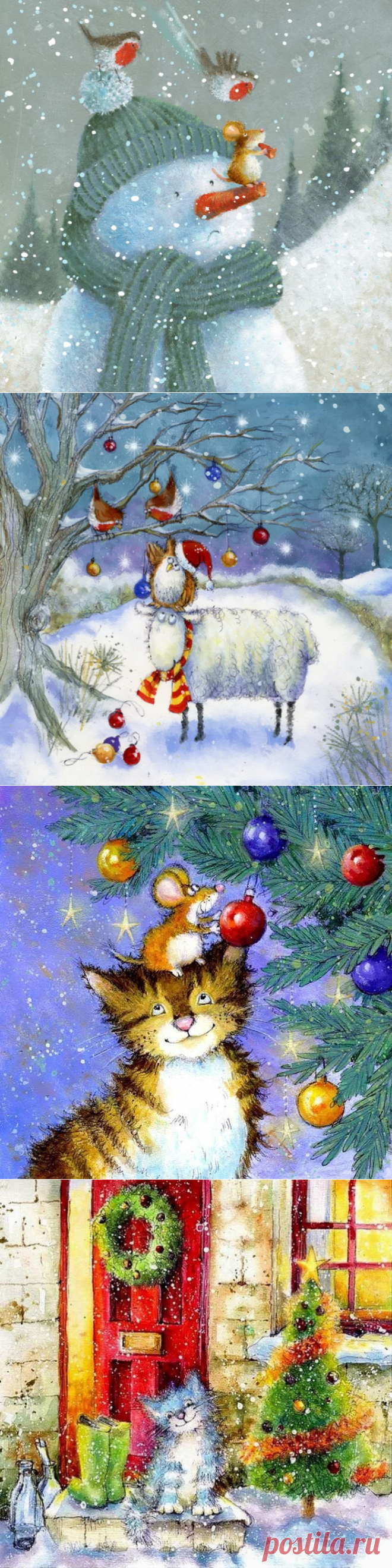 Душевные иллюстрации от Jan Pashley